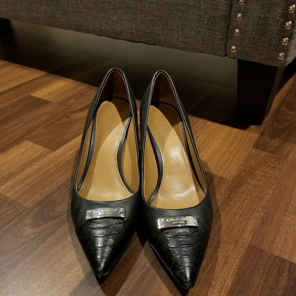 Coach Black Shoes